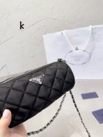 Prada Medieval cylinder nylon bag size: 19* 9cm - Image 7