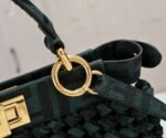 FENDI peekaboo knit Classic handbag 0363 Size: 23*7*18cm - Image 4