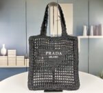 Prada Raffia fiber tote bag 7 colors 1BG393 size: 38*36*3cm - Image 2