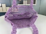 Prada Raffia fiber tote bag 7 colors 1BG393 size: 38*36*3cm - Image 11