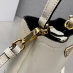 Prada Panier Plain cowhide Bucket bag white size: 15*16*9.5cm - Image 6