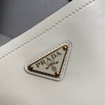 Prada Panier Plain cowhide Bucket bag white size: 15*16*9.5cm - Image 7