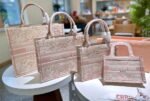 Dior presbyopia embroidery tote pink size mini: 20cm S: 26cm M: 35cm L: 41cm - Image 8