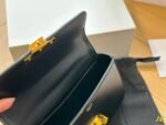 CELINE TRIOMPHE Crossbody bag Black Size: 20cm - Image 8