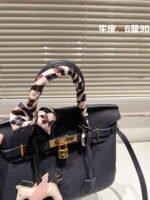 Hermès Birkin Togo Calf Gold Hardware Midnight blue size: 30????????/ 25???????? - Image 5