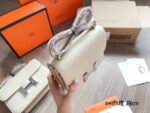 Hermès Constance Swift cowhide leather white size: 23cm/18cm - Image 7