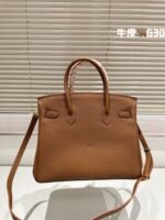 Hermès Birkin Togo Calf Gold Hardware chestnut size: 30????????/ 25???????? - Image 6