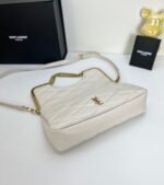 YSL23 New arrival Handbag Crossbody bag white 71314 size: 25*20cm - Image 7