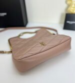 YSL23 New arrival Handbag Crossbody bag Leather pink 71314 size: 25*20cm - Image 8