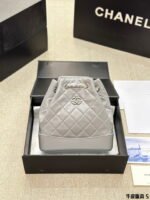 CHANEL Gabrielle Cowhide rgyle backpack 4 colors size: 23*23*10cm - Image 4
