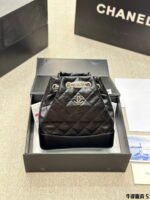 CHANEL Gabrielle Cowhide rgyle backpack 4 colors size: 23*23*10cm - Image 2
