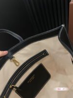 Burberry tote Shopping bag black brown size: 34*26cm - Image 4
