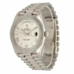 Rolex Day-Date 40 228239 EW Stainless Steel White Gold Dial Oyster - Image 2