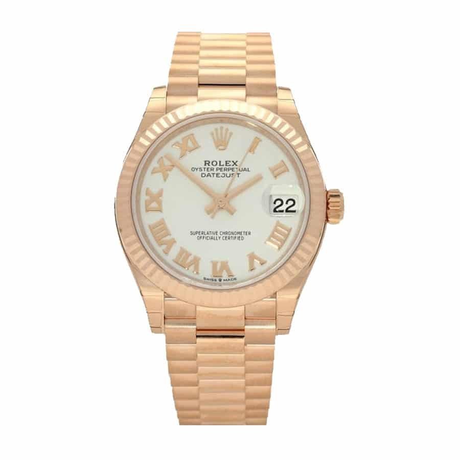 rolex-datejust-278275-31mm-midsize-rose-gold-white-dial.jpg Rolex Datejust Rose Gold - Image 1