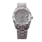 Rolex Datejust White Gold Diamond Dial Iced out 116624 - Image 2
