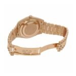 Rolex Day-Date Rose Gold President Green Roman Dial 228235 - Image 4