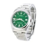 Rolex Oyster Perpetual Green Dial 126000-0005 - Image 2