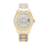 Rolex Tridor Pearlmaster Ladies Gold & Diamond 80298-0048