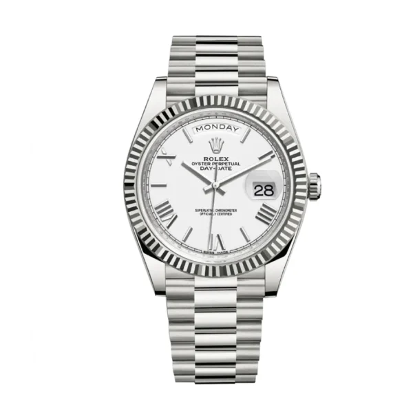 rolex-rhodium-silver-replica-1-600x600-1.webp Rolex Day-Date II 218239 Grey Roman Dial - Image 1