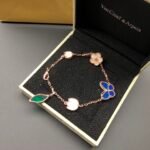 Van Cleef & Arpels Five-Flower Butterfly Bracelet