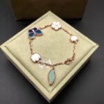 Van Cleef & Arpels Five-Flower Butterfly Bracelet - Image 5