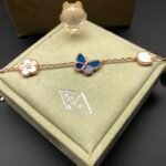 Van Cleef & Arpels Five-Flower Butterfly Bracelet - Image 4