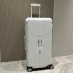 RIMOWA Essential white Grooved Hard-Shell Carry-on Suitcase five size can chouse