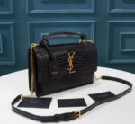 YSL Saint Laurent high-end leather Newmedium sunseto handbag crossbody bag [634723] - Image 5
