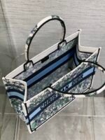 DIOR / MEDIUM DIOR BOOK TOTE can customized name on bag M1296ZECZ_M933 - Image 5